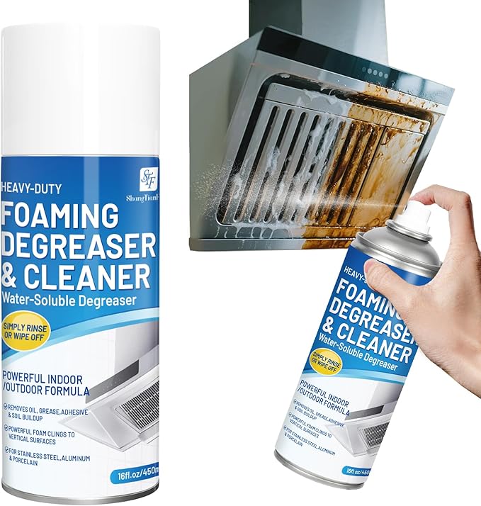 STF ShangTianFeng Heavy-Duty Oven/Grill/Microwave oven Cleaner-Removes tough baking grease and food spills from the surface safely 17 FL Oz