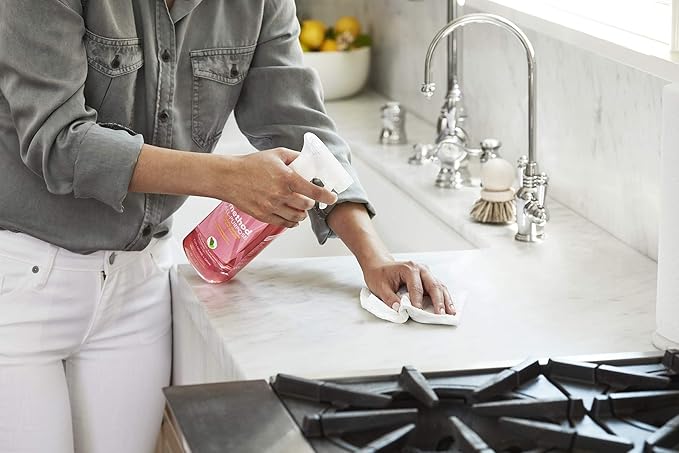 Method All-Purpose Cleaner Spray, French Lavender, Perfect for Most Counters, Tiles and More, 28 Fl Oz, (Pack of 8)