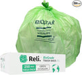 Reli. Biodegradable 33 Gallon Trash Bags | 250 Count Bulk | ASTM D6954 | Green | Eco-Friendly | Oxobiodegradable Under Certain Conditions (See Product Description)