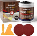 Boncart Black Wood Filler,Black Wood Putty,Wood Filler Putty,Wood Filler Paintable,Wood Furniture Repair Kit,Quickly Repair Any Broken and Defective Wooden Furniture