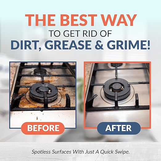 PAMI Pack of 8 Non-Scratch #3 Coarse Steel Wool Pads, Steel Wool Scrubbers, Metal Sponges for Tough Kitchen and Bathroom Cleaning