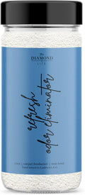 The Diamond Life Home “REFRESH” Carpet Deodorizer Powder – Natural Odor Eliminator for Carpets, Upholstery, Pet Urine, Dog Beds & Cat Litter Boxes – Pet-Friendly – Country Potpourri Scent