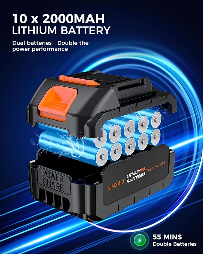 MBNGF Car Vacuum Portable Cordless,35000PA High Power Suction & Blower, Cordless Handheld Vacuum Cleaner for Car, Home, Office, Pet(Stellar Black)