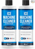 Essential Values 2-Pack Ice Machine Cleaner and Descaler 16 fl oz, Nickel Safe Descaler - Ice Maker Cleaner Compatible with All Major Brands (Scotsman, KitchenAid) - Manufactured in USA