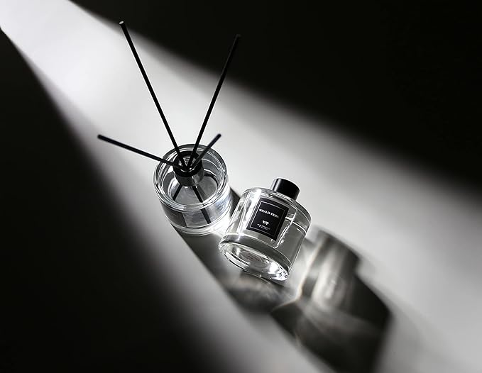 WEALD TRIBE Reed Diffuser Set Of 3 For Bathroom Air Fresheners, Oil Defusers Sticks | Bamboo, Sage & Sea Salt, Sandalwood Ebony Scent(1.7 fl oz Each Pack) Home Fragrance With 12 Sticks | Shelf Decor