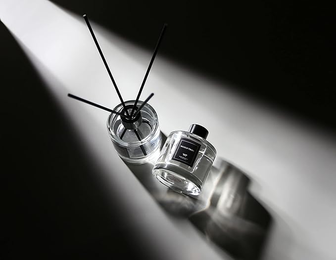 WEALD TRIBE Flower Reed Diffuser Set Of 3(Bamboo,Sage & Sea Salt,Sandalwood Ebony Scent) For Bathroom Accessories Shelf Decor & Air Fresheners, Gift Stick Defusers With 1.7 oz Essential Oils Each Pack