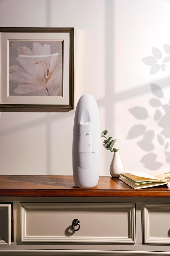 Halo Plug-in Aroma Oil Diffuser – Waterless Cold-Air Scent Machine with App Control, 120ml Cartridge – Silent Aromatherapy for Home, Office, Hotel, Up to 600 sq. ft, Pet & Kid Friendly