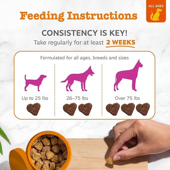 Zesty Paws Itch Relief for Dogs - Chews for Itching Skin & Coat - Omega-3 Fish Oil with EPA & DHA - Dog Allergy Relief Chews Supplement - Vitamin C & E Antioxidant Support - Chicken Flavor - 90 Count