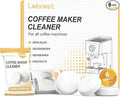 Liebnest 6 Count Coffee Maker Cleaner & Descaler Tablets, Effective Cleaning Coffee Pot Cleaner Tablets, Compatible with Nespresso, Breville, Keurig, Ninja, Delonghi, Miele