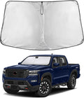EcoNour Windshield Sun Shade for Nissan Frontier 2022–2023 2024 2025 2026 Sun Visor for Front Windshield & Window Sunshade Cover, UV Heat Blocker & Protector, Car Accessories
