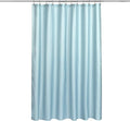 N&Y HOME Fabric Shower Curtain or Liner - Light Blue Shower Curtain for Bathroom with Hotel Quality, Machine Washable - Blue Fog, 72x72