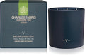 Charles Farris Luxury Scented Candle – 3 Wick, Hand-Poured, Long Lasting, Clean Burning, 640g / 22.5oz, Up to 80 Hours of Burn Time, Made in England – Cloves, Tobacco & Mint Tea – British Expedition