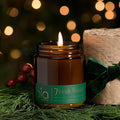 Bia Candle Co Soy Blend Candle, Pine & Balsam with Cypress, Spruce & Cedar – Clean Long Burn, Lead-Free Wick, Handmade in USA – Fresh Woods Scent,7 oz