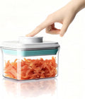 Cozey Daily Airtight Food Storage Container Pop Containers With Lids, Bpa Free for Spaghetti Cereal Flour Rice Kitchen Organizer (square 320ml / 0.32qt)