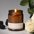 Bia Candle Co Soy Blend Candle, Fresh Green Rose with Tart Berries, Green Apple, Moss & Greenery – Clean Long Burn, Lead-Free Wick – No Man’s Rose Scent,7 oz