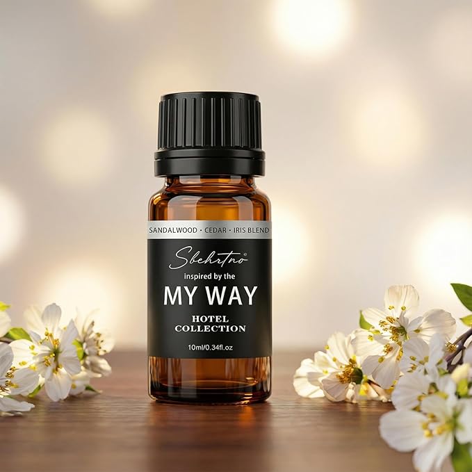 My Way Diffuser Oil – Luxury Hotel Collection, Inspired by Five-Star Resort Scents – Sandalwood, Cedar & Iris (1 Fl Oz (Pack of 1))