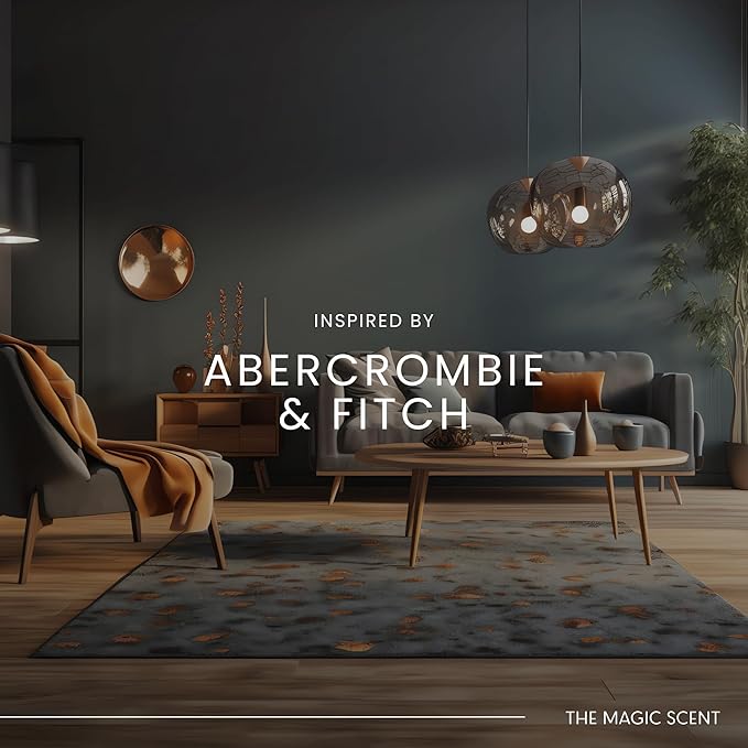 The Magic Scent Mahogany & Teakwood Diffuser Oil - Hotel & Home Luxury Scents Inspired by Abercrombie & Fitch - Diffuser Oil Scents for Home Designed for Use in All Diffusers - 4 fl oz, 120 mL