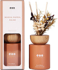Reed Diffuser Set with Really Dried Flowers, Essential Oils Scented Diffuser with Sticks, Air Fresheners Home Fragrance for Bathroom Shelf Decor & Gift, 5.1oz / 150ml