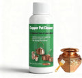 Truey Copper Pot Cleaner, Restores Shine & Removes Tarnish from Copper Wares, Multi-purpose Cleanser, Metal Polishing Compound detergent (60ml)