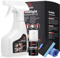 ieribr Automotive Headlamp Restoration Fluid Kit,Headlight Refurbishing Agent,2025 New Automotive Headlamp Restoration Fluid Oxidized Kit,Multifunctional Headlight Polishing for All Vehicle Types