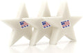 IMPRESA Scum Star Swimming Pool & Hot Tub Oil Absorbing Sponge - 3-Pack, White Star - Spa Scum Absorber & Skimmer Sponge - Pool Accessories - Made in USA