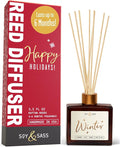 Winter Diffuser, Christmas Diffuser - w/Cinnamon, Clove & Orange I Infused w/Essential Oils I3.75 OZ Oil I Christmas Décor I Long-Lasting Scent Lasts 4-6 Month's I Made in The USA