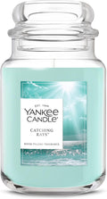 Yankee Candle Catching Rays, Scented Candle, 22oz Large Jar with up to 150 Hour Burn Time, Giftable
