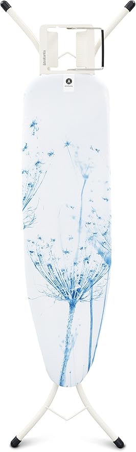 Brabantia Compact Table steam Iron Rest, Cotton Flower, A Board (110 x 30 cm)