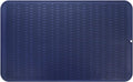 MicoYang Silicone Dish Drying Mat for Multiple Usage,Easy clean,Eco-friendly,Heat-resistant Silicone Mat for Kitchen Counter or Sink,Refrigerator or Drawer Liner Navy Blue 3XL 28 inches x 18 inches