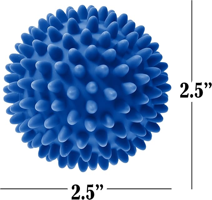 Handy Laundry Laundry Dryer Balls, Clothes Come Out Soft, Fluffy, Fewer Wrinkles & Less Static Cling, A Natural Alternative to Fabric Softener, Reduce Drying Time and Save on Energy, (Set of 4)