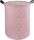 Round Laundry Hamper Storage Basket Laundry Organizer Hamper Storage Bins Clothes Box Nursery Hamper Gift Basket with Handles