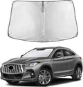 EcoNour Windshield Sun Shade Compatible for Infiniti QX50 2019–2026 | SUV Front Window Sunshade | Foldable Sun Visor Shield | UV Protection & Heat Blocking