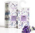 MYARO 12 Packs Lavender Hanging Closet Air Freshener Long Lasting Drawer Deodorizer Smell Good Potpourri Scented Sachet for Home House