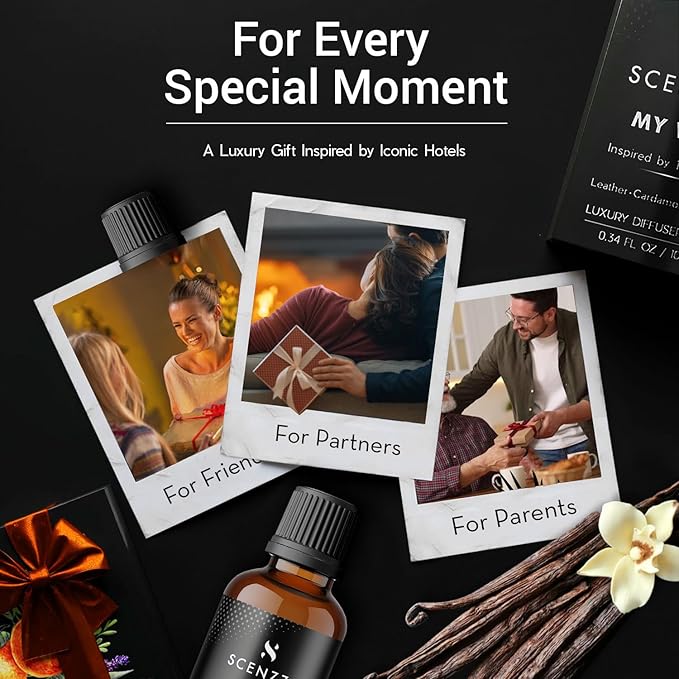 My Way Luxury Diffuser Scent Inspired by 1 Hotel® Miami Beach – Fresh & Woodsy Fragrance with Leather & Sandalwood- Fragrance Scent for Ultrasonic & Waterless Diffusers – 120 ml / 4.05 fl oz