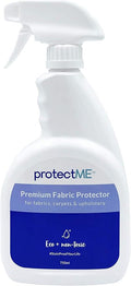 protectME Fabric Protector and Stain Resistant Spray - Upholstery Fabric Spray for Stain Guard for Carpet, Shoes, Couch, Sofa - Non Toxic Water Based Furniture Protector - 25.4 Fl. Oz.