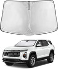 EcoNour Windshield Sun Shade for Chevrolet Equinox 2025–2026, Sun Visor for Front Windshield & Window Sunshade Cover, UV Heat Blocker & Protector, Car Accessories