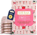 Well-Kept Tech & Lens Wipes - Eyeglass, Screen & Phone Cleaning, Multi-Surface, Lint-Free, Pre Moistened, Streak-Free & Non Scratching - Choupette, 6 Pack (90 Count)
