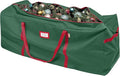 HOLDN’ STORAGE Christmas Tree Bag Heavy Duty 600D Oxford - Christmas Tree Bags Storage Fits Up To 9Ft, Extra Wide, Waterproof Storage Bags with Reinforced Handles & Zipper - Green