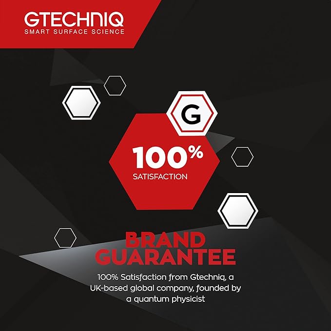 Gtechniq G1 Smart Glass Water Repellent Spray, Rain Repellent Car Windscreen Cleaner Repels Water Off Glass up to 20,000 Miles, 100ml