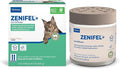 Virbac ZENIFEL Gel Diffuser for Managing Stress-Related Behaviors in Kittens & Cats - No Electricity Needed - Lasts Up to 2 Months