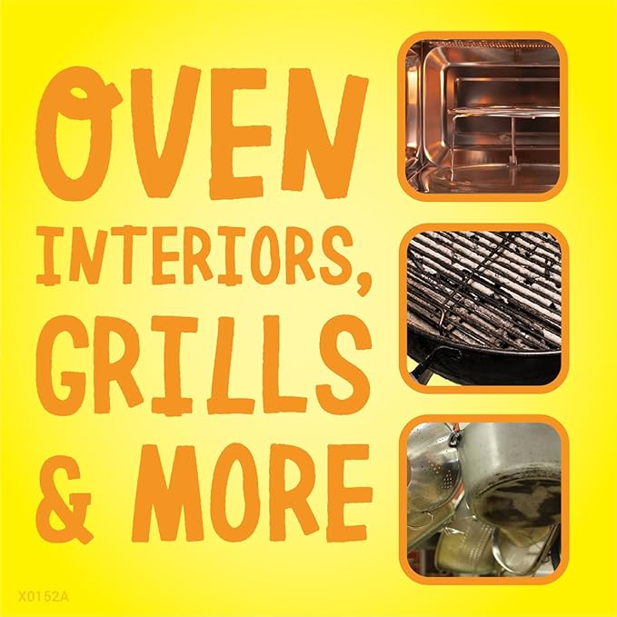 Goo Gone Oven and Grill Cleaner - 14 Ounce - Removes Tough Baked On Grease and Food Spills Surface Safe