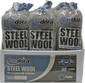 Pandora Steel Wool #2 – Coarse Grade, 240 Pads for Cleaning and Removing - Metal Strands - Ideal to Remove Floor Scuff Marks and Old Wax