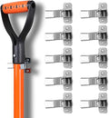 HORUSDY 10 Pack Spring Grip Mop and Broom Holder for Shovel, Rake, Broom, Mop Holder, Etc.