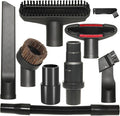 Kodahome Vacuum Attachments Compatible with Shark Corded Vacuums, Navigator NV350 NV360 Rotator NV501 Rocket HV300 Stratos..., 1 1/4" Accessories with Hose Adapters (Car Detailing Kit A)