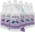 Steam & Go Demineralized Water for Steam Cleaner - PVC-Free Floor Cleaning Solution Compatible for All Steam Mops - Multi-Surface Cleaner for Home Surfaces - Lavender Scent, 32 oz (Pack of 6)