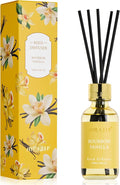 Airkeep Reed Diffuser Set, 3.38 fl oz (100 ml) - Bourbom Vanilla Oil Diffusers with 8 Reed Sticks, Home Fragrance Reed Diffuser for Bathroom Shelf Decor