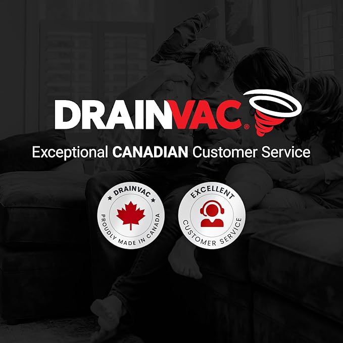 Central Vacuum System Car Care Attachment Set for Interior Car Cleaning. Includes 50FT Crushproof Hose, Natural Hair Dusting Brush, Long Crevice Tool, Mesh Storage Bag and More