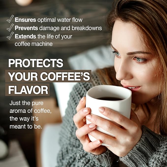 ERRECOM Moka, Coffee Machine Descaler, NSF Registered A3, Compatible with all Coffee Machines and Kettles, Quart bottle