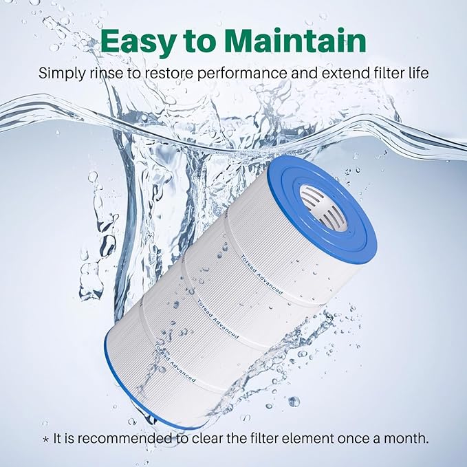 TOREAD Pool Filter Replaces Hayward X-Stream CC1000, CCX1000-RE, Pleatco PXST100, Ultral-B6, Unicel C-8311,Filbur FC-1285, 817-0100N/P, Waterway Pro Clean 100, 1 Pack