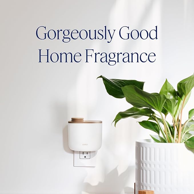 Aera Mini Essential Oil Fragrance Diffuser + Citrus Scent Bundle for Small Rooms (100–500 Sq Ft), Alexa Compatible + App Controlled Aromatherapy Smart Waterless Diffuser – Hypoallergenic & Pet Safe